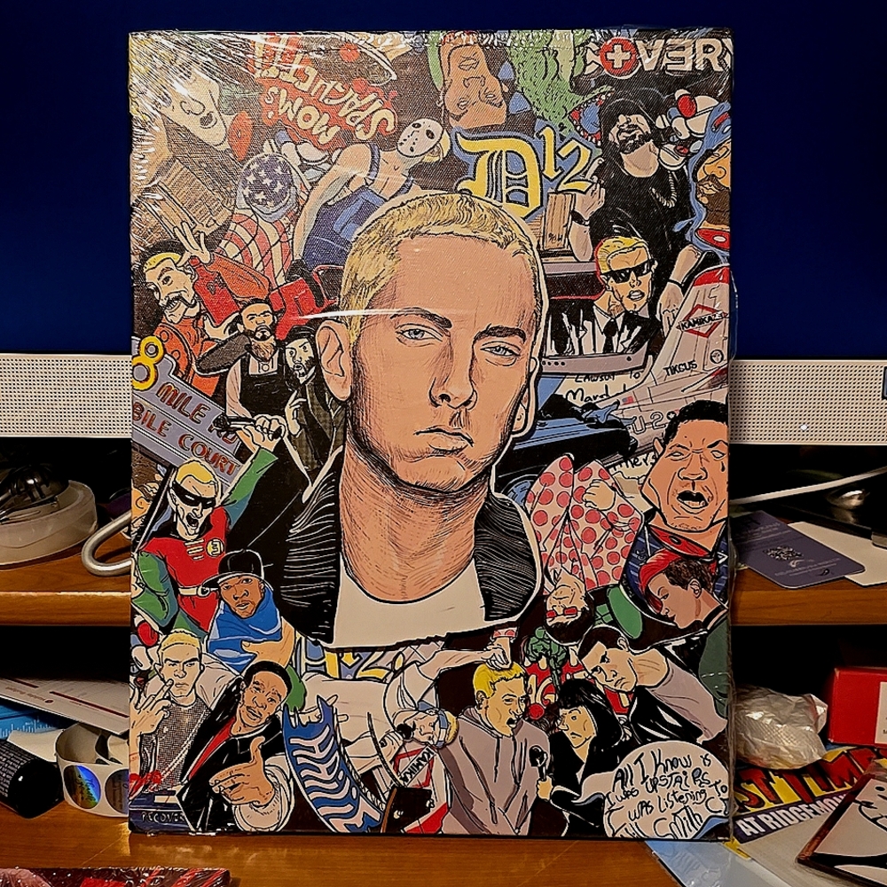Eminem Poster Canvas Art